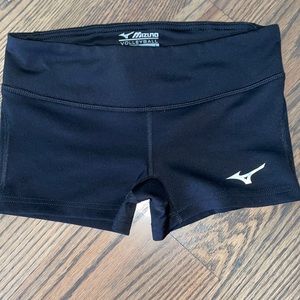 Mizuno Girls' Volleyball Spandex Black Youth L